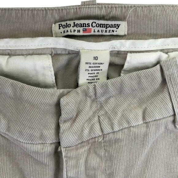 Polo Jeans Ralph Lauren Women's Corduroy Straight Leg Pant - Size 10 Regular - Picture 6 of 10